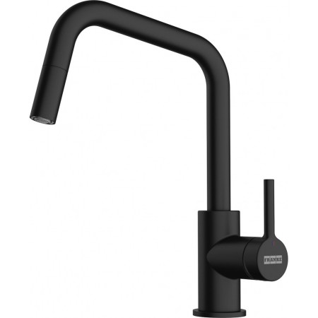 Franke Lina U pull-out Bateria kuchenna, Czarny mat 115.0728.477