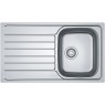OUTLET!! Franke Spark SKX 611-86, 860x500 mm, stal szlachetna jedwab 101.0331.024