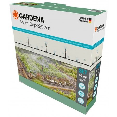 Gardena Micro-Drip-System zestaw startowy do grządek/obrzeży 40 m2 13450-20