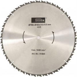 GÜDE Tarcza pilarska HM 700 x 30mm, 42Z 01865