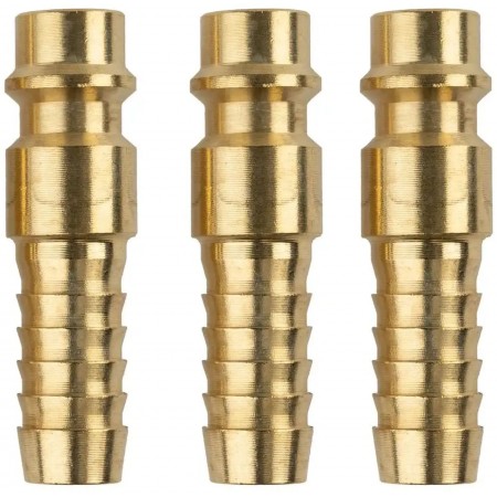 GÜDE SB Złączka z króćcem na wąż 9 mm (3 szt.) 41022