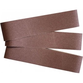 GÜDE Pas ścierny do szlifierki taśmowej BTS 4000 K80, 3 szt. 41285