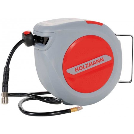 HOLZMANN Bęben na wąż pneumatyczny z samozwijającym się bębnem 15 m LSR15AIR HOLZMANN Bęben na wąż pneumatyczny z samozwijającym się bębnem 15 m LSR15AIR