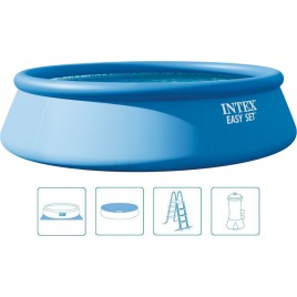 INTEX Easy Set Pool Basen 457 x 107 cm pompa kartuszowa 26166NP
