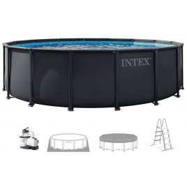 INTEX Ultra XTR Frame Zestaw basenowy 488 x 122 cm z systemem filtracji 220–240 V 26326ND INTEX Ultra XTR Frame Zestaw basenowy 488 x 122 cm z systemem filtracji 220–240 V 26326ND