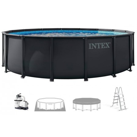 INTEX Ultra XTR Frame Zestaw basenowy 488 x 122 cm z systemem filtracji 220–240 V 26326ND INTEX Ultra XTR Frame Zestaw basenowy 488 x 122 cm z systemem filtracji 220–240 V 26326ND