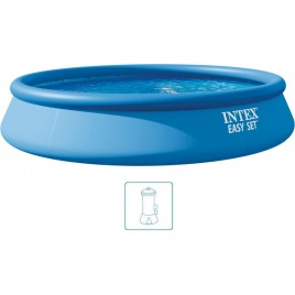 INTEX Easy Set Pool Basen 457 x 84 cm pompa kartuszowa 28158GN