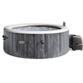 INTEX PureSpa Greywood Bubble Deluxe Wanna z hydromasażem dla 4 osób S2 28440