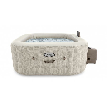 INTEX PureSpa Chevron Bubble Deluxe spa z hydromasażem dla 4 osób S2 28446NP