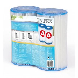 INTEX Wkład filtra A do pompy basenowej kartuszowej 2 szt. 29002