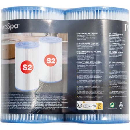 INTEX wkład filtracyjny S2 do wanien PureSpa 2szt. 29012