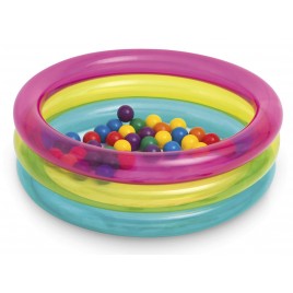 INTEX BABY BALL PIT W basenie z trzema pierścieniami 86 x 25 cm 48674 INTEX BABY BALL PIT W basenie z trzema pierścieniami 86 x 25 cm 48674