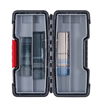 BOSCH "TOUGH BOX"30-częściowy zestaw brzeszczotów do wyrzynarek, Wood and Metal 2607010903