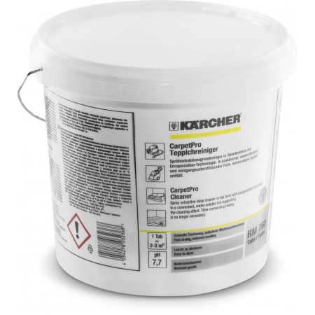 Kärcher RM 760 Classic CarpetPro Środek czyszczący, 200 tabletek 6.295-856.0 Kärcher RM 760 Classic CarpetPro Środek czyszczący, 200 tabletek 6.295-856.0