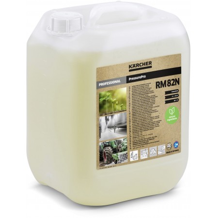 Kärcher PressurePro RM 82N Naturalny aktywny środek czyszczący alkaliczny (10L) 6.296-195 Kärcher PressurePro RM 82N Naturalny aktywny środek czyszczący alkaliczny (10L) 6.296-195