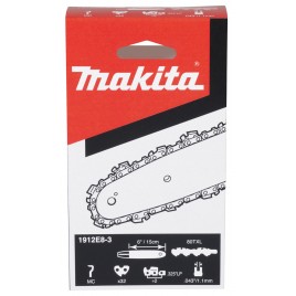 Makita 1912E8-3 Łańcuch tnący 15 cm 1,1 mm 0,325" .043" 80TXL 32 ogniwa do DUC150 Makita 1912E8-3 Łańcuch tnący 15 cm 1,1 mm 0,325" .043" 80TXL 32 ogniwa do DUC150