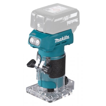 Makita DRT52Z Bezprzewodowy router jednoręczny Li-ion LXT 18V, bez akumulatora Makita DRT52Z Bezprzewodowy router jednoręczny Li-ion LXT 18V, bez akumulatora