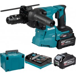 Makita HR012GU201 Młotowiertarka SDS-Plus AWS XGT (2×4,0 Ah/40V), Makpac