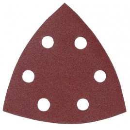 Makita P-42606 Papier ścierny na rzep DELTA 94x94x94mm 6 otworów K60, 50 szt.
