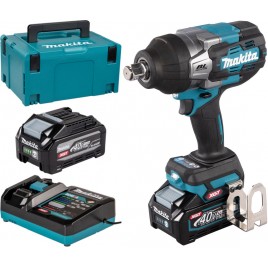 Makita TW001GU201 Akumulatorowy klucz udarowy 3/4" Li-Ion XGT 40V/4,0 Ah, Makpac