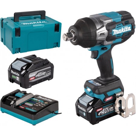 Makita TW001GU201 Akumulatorowy klucz udarowy 3/4" Li-Ion XGT 40V/4,0 Ah, Makpac Makita TW001GU201 Akumulatorowy klucz udarowy 3/4" Li-Ion XGT 40V/4,0 Ah, Makpac