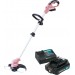 Makita UR100DSAP Akumulatorowa podkaszarka Li-ion CXT 1x2,0Ah/12V (Makita PINK)