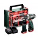 Metabo PowerMaxx BS Basic Set Wiertarko-wkrętarka akumulatorowa ( 12V, 2x 2 Ah) 600080710