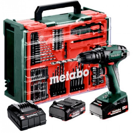 Metabo SB 18 Set Akumulatorowa wiertarka udarowa (18V/2x2Ah) 602245710 Metabo SB 18 Set Akumulatorowa wiertarka udarowa (18V/2x2Ah) 602245710