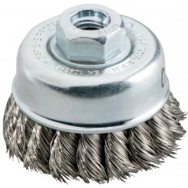 Metabo Szczotka garnkowa 80x0,5 mm / M 14, z drutu stalowego, pleciona 623710000 Metabo Szczotka garnkowa 80x0,5 mm / M 14, z drutu stalowego, pleciona 623710000