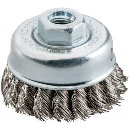 Metabo Szczotka dociskowa 65x0,35 mm/ M 14, stal nierdzewna, skręcana 623801000