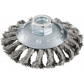 Metabo Szczotka obwodowa zagięta 100x0,5x10 mm / M 14, z drutu stalowego 623803000