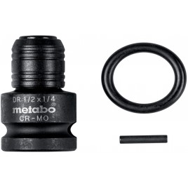 Metabo Adapter 1/2" do 1/4" E6.3, 3-częściowy, odporny na uderzenia 628837000