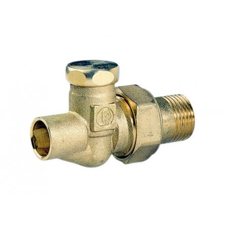 Giacomini zawór regulacyjny grzejnikowy (nakrętka), 1/2" × 18 mm R17CY004