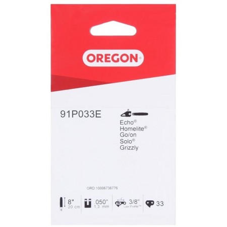 Riwall PRO Łańcuch do piły Oregon 3/8" 1,3 mm 8" 91P 33E Riwall PRO Łańcuch do piły Oregon 3/8" 1,3 mm 8" 91P 33E