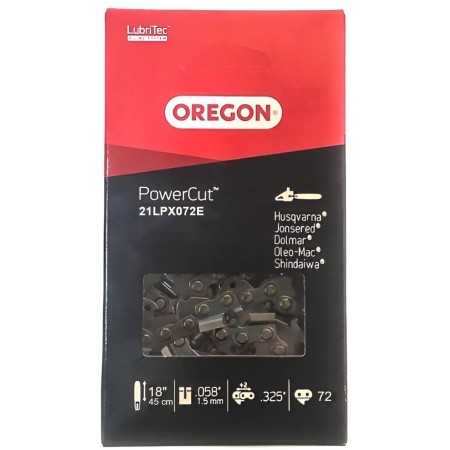 Riwall PRO Oregon Łańcuch do piły Oregon .325'' 1,5 mm - 72E (18" ) 21LPX72E