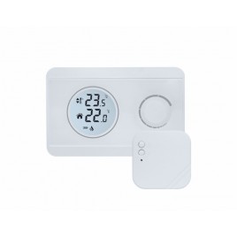 SALUS TC 305 RF cyfrowy bezprzewodowy termostat pokojowy, biały SALUSTC305RF