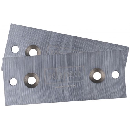 SCHEPPACH noże dwustronne 100 × 40 × 4 mm (2 sztuki) 40400140