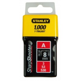 Stanley 1-TRA208T Zszywki typ A 5/53/530, 12mm, 1000 sztuk