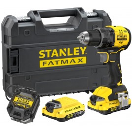 Stanley SFMCD714D2T FatMax V20 Bezszczotkowa wiertarko-wkrętarka (65Nm/18V/2x2,0Ah)
