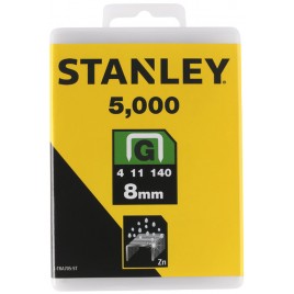 Stanley 1-TRA704-5T Zszywki typ G 4/11/140, 6mm, 5000 sztuk