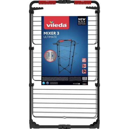 VILEDA Mixer 3 Ultimate czarna Suszarka na pranie 174077 VILEDA Mixer 3 Ultimate czarna Suszarka na pranie 174077