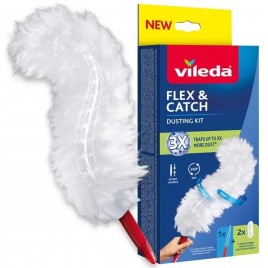 VILEDA Flex&Catch miotełka do kurzu z krótką rączką 179432