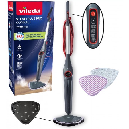 VILEDA STEAM PLUS PRO Mop parowy 180839 VILEDA STEAM PLUS PRO Mop parowy 180839