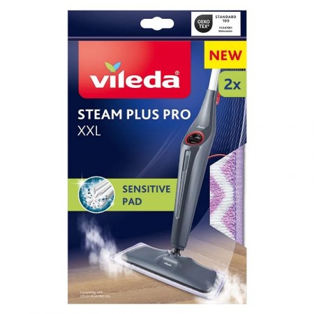 VILEDA STEAM PLUS XXL PRO Sensitive Wkład 2 szt. 180853 VILEDA STEAM PLUS XXL PRO Sensitive Wkład 2 szt. 180853