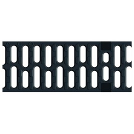 ACO Drainlock V/X100 - B125, Ruszt w poprzeczne mostki 0,5 m, żeliwo 12676