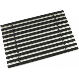 ACO Vario 2.0 Mata wycieraczki 60 x 60 cm, z wypełnieniem rypsem, antracyt 3008311