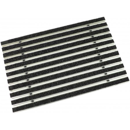 ACO Vario 2.0 Mata wycieraczki 60 x 60 cm, z wypełnieniem rypsem, antracyt 3008311