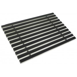 ACO Vario 2.0 Mata wycieraczki 60 x 60 cm, wypełnienie z gumy, czarna 3008310