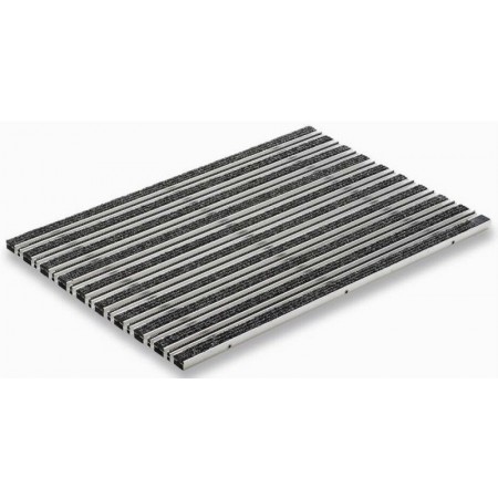 ACO Vario 2.0 Mata wycieraczki 60 x 40 cm, z rypsem i szczotką wąską, antracyt 3008440