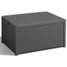 ALLIBERT ARICA Stół i skrzynia w jednym, 79 x 59 x 42 cm, grafit 17200570